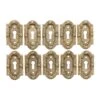 Set Of 10 Olde New Yale & Towne Brass Arched Rectangle Door Keyhole Covers 2 Set Of 10 Olde New Yale & Towne Brass Arched Rectangle Door Keyhole Covers -OGT Sale Store keyhole covers set of 10 olde new yale towne brass arched rectangle door keyhole covers m228263s