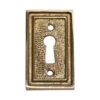 Solid Brass Textured Rectangle Door Keyhole Cover 2 Solid Brass Textured Rectangle Door Keyhole Cover -OGT Sale Store keyhole covers solid brass textured rectangle door keyhole cover n253837