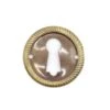 Vintage 1 In. Brass Keyhole Cover With Braided Detail 1 Vintage 1 In. Brass Keyhole Cover With Braided Detail -OGT Sale Store keyhole covers vintage 1 in brass keyhole cover with braided detail q278999