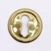 Vintage 1 In. Polished Brass Coiled Edge Door Keyhole Cover 2 Vintage 1 In. Polished Brass Coiled Edge Door Keyhole Cover -OGT Sale Store keyhole covers vintage 1 in polished brass coiled edge door keyhole cover q279051