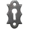 Vintage 1.875 In. Black Cast Iron Door Keyhole Cover Plate 1 Vintage 1.875 In. Black Cast Iron Door Keyhole Cover Plate -OGT Sale Store keyhole covers vintage 1875 in black cast iron door keyhole cover plate p260778