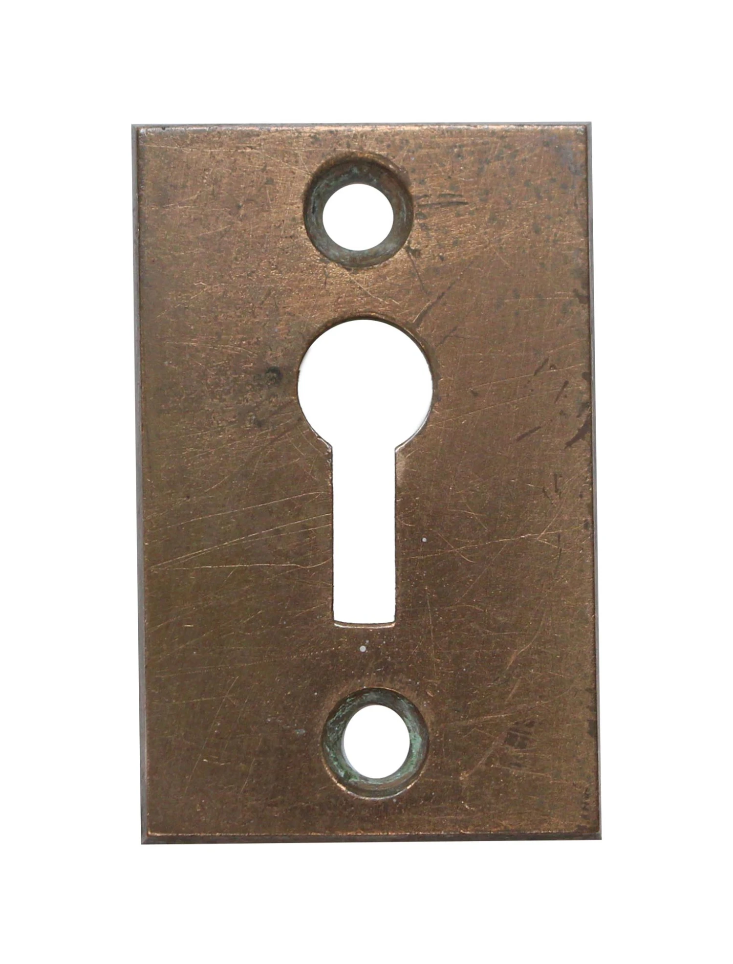 Yale & Towne 1.75 In. Rectangular Bronze Door Keyhole Cover Plate 3 Yale & Towne 1.75 In. Rectangular Bronze Door Keyhole Cover Plate