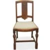 Antique Depression Era Oak Wooden Chair