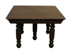 Carved Oak Extendable Table