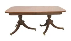 Duncan Phyfe Style 5 Foot Dining Room Table