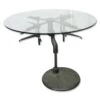 Industrial Machinery Base Sculpture Table 1 Industrial Machinery Base Sculpture Table -OGT Sale Store kitchen dining industrial machinery base sculpture table l207990