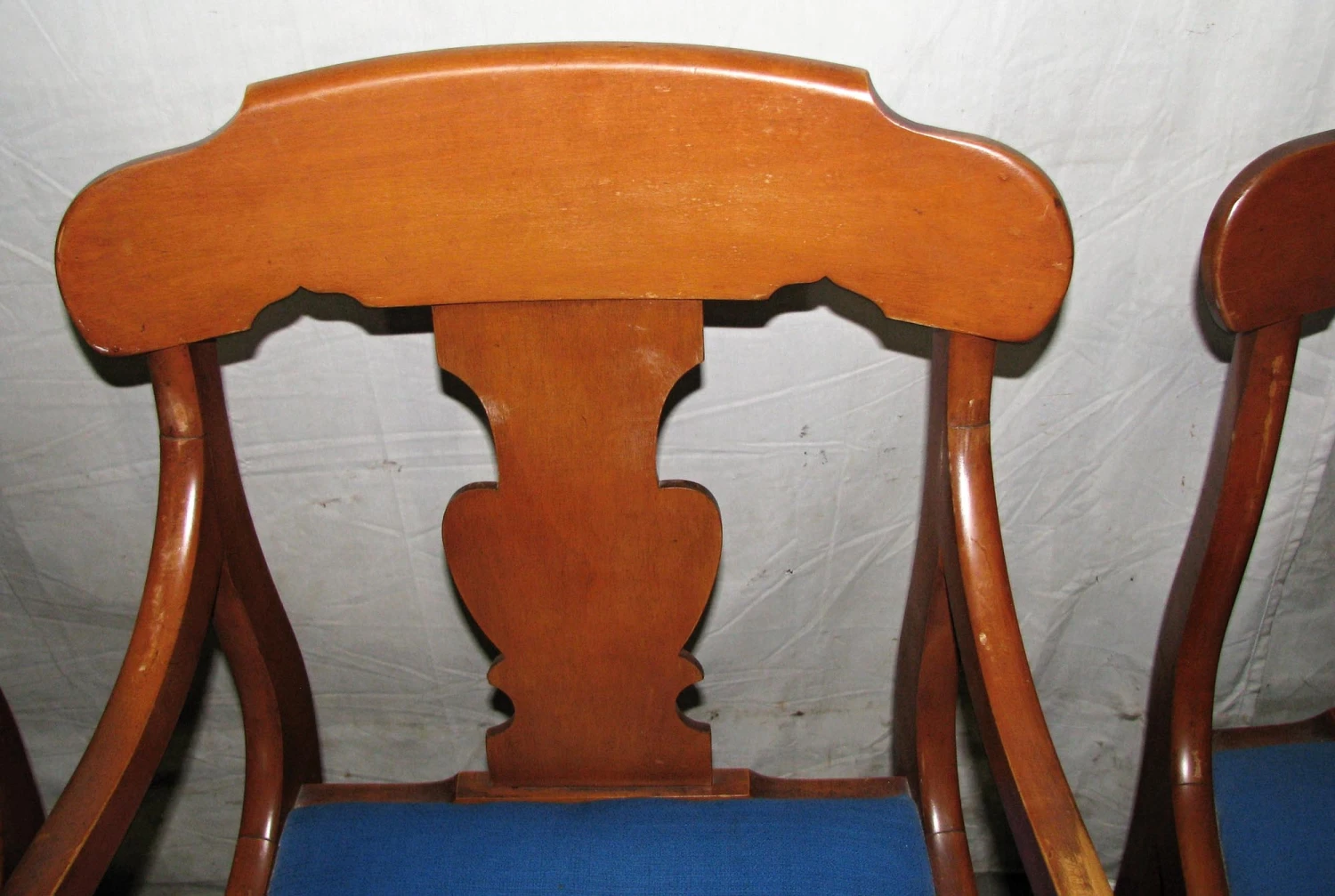 Set Of 3 Classic Maple Dining Chairs 4 Set Of 3 Classic Maple Dining Chairs - Image 2