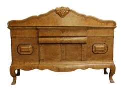 Large Burley Maple Sideboard With Carved Detail