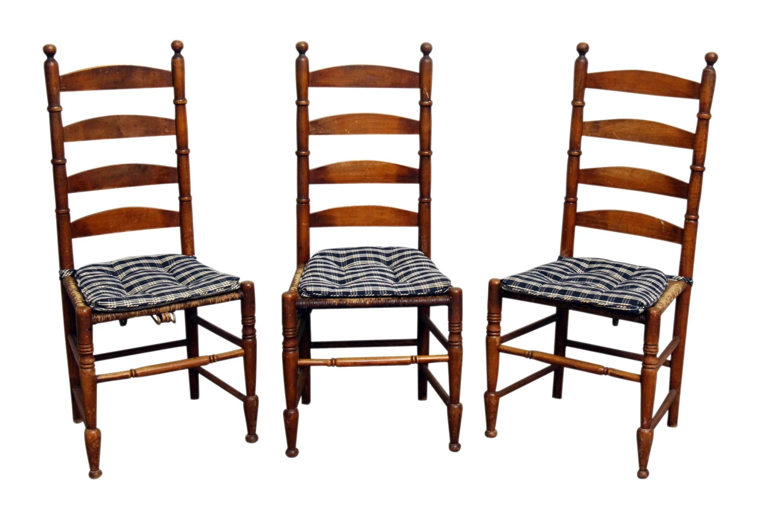 Set Of Caned Chairs 3 Set Of Caned Chairs