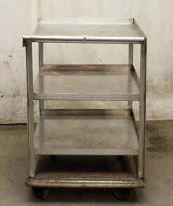 Industrial Rolling Cart With Handle Bar 9 Industrial Rolling Cart With Handle Bar -OGT Sale Store kitchen for sale n247207