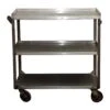 Three Tier Steel Rolling Cart 2 Three Tier Steel Rolling Cart -OGT Sale Store kitchen three tier steel rolling cart n247206