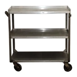 Three Tier Steel Rolling Cart