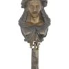 Antique Figural Bronze Door Knocker