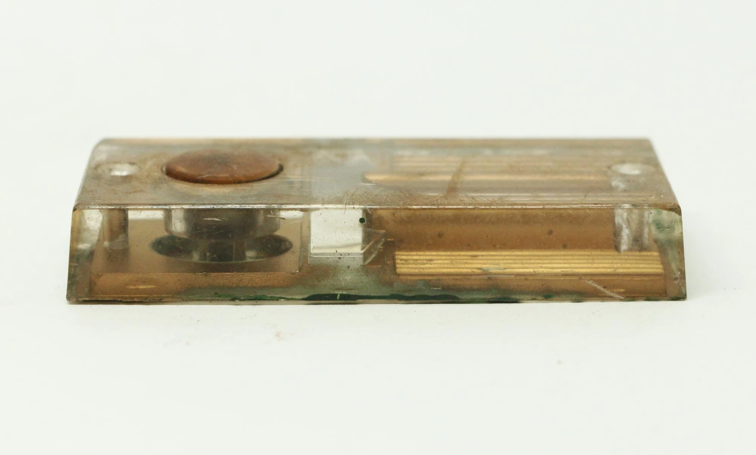 Vintage Tan Plastic Doorbell 5 Vintage Tan Plastic Doorbell - Image 3