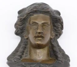 Antique Figural Bronze Door Knocker -OGT Sale Store knockers door bells for sale q273804