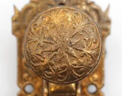 Antique Aesthetic Polished Bronze Doorbell Lever -OGT Sale Store knockers door bells for sale q284238