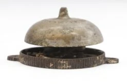 Antique Taylor’s Nickel Plated Brass & Cast Iron Crank Bell 8 Antique Taylor’s Nickel Plated Brass & Cast Iron Crank Bell -OGT Sale Store knockers door bells for sale q287046