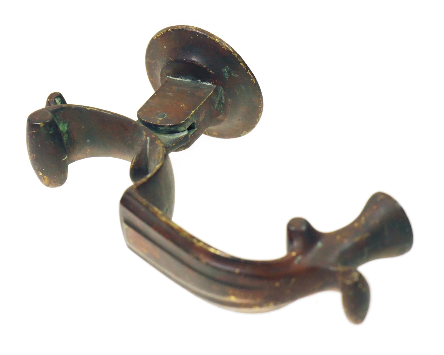Antique Traditional Bronze Patina Door Knocker 4 Antique Traditional Bronze Patina Door Knocker - Image 2