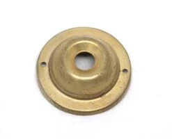 Olde New Vintage 2.25 In. Circular Brass Doorbell Cover
