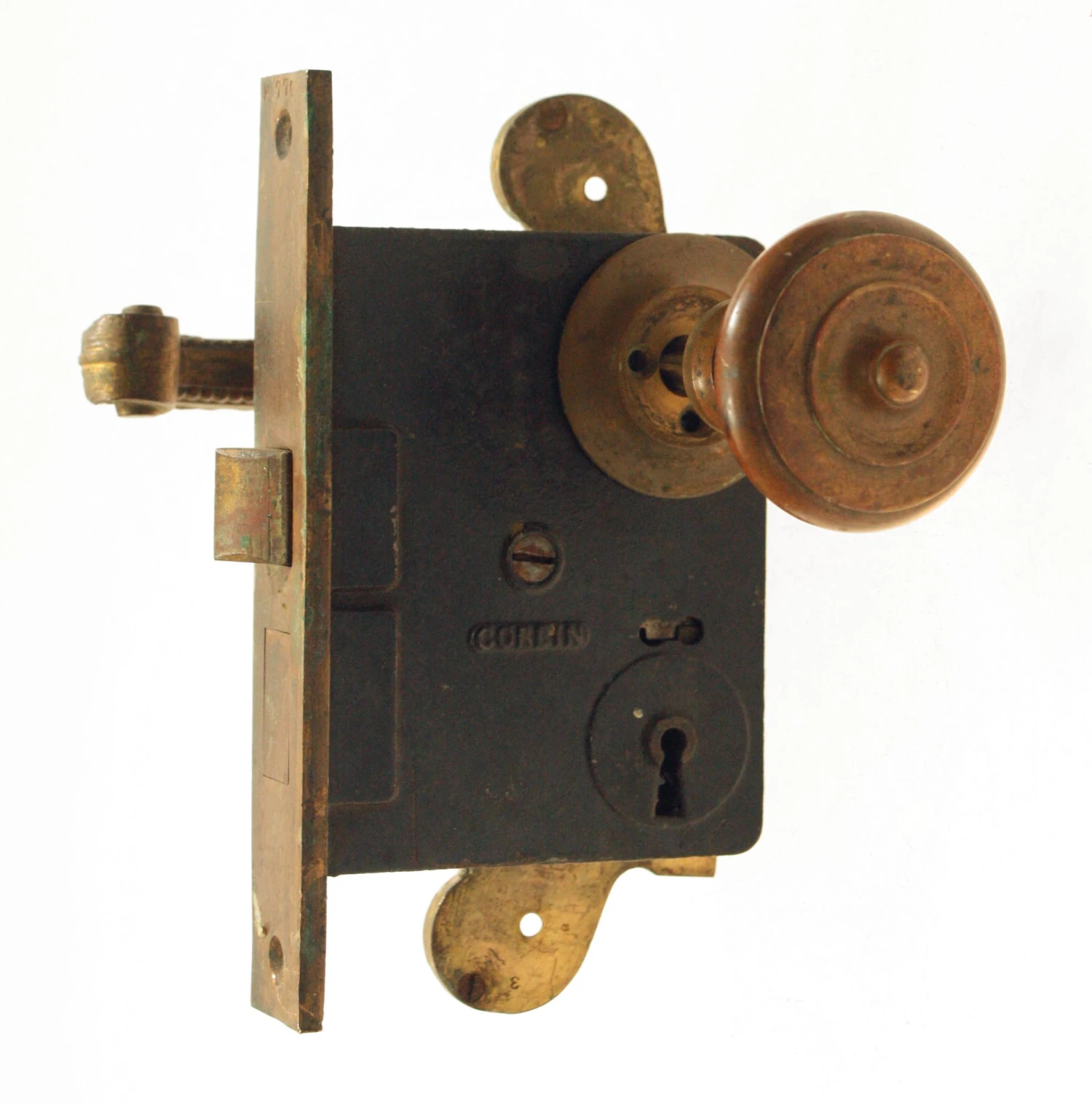 French Provincial Lever & Knob Door Set 6 French Provincial Lever & Knob Door Set - Image 4