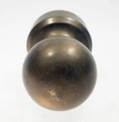 Vintage Solid Dark Brass Ball Tip Finial 10 Vintage Solid Dark Brass Ball Tip Finial -OGT Sale Store l197676 04