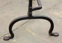 Original Antique Black 1800s Andirons 15 Original Antique Black 1800s Andirons -OGT Sale Store l197766 06