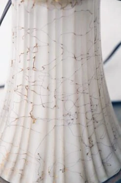 Mid Century White Milk Glass & Brass Table Lamps 11 Mid Century White Milk Glass & Brass Table Lamps -OGT Sale Store l199078 04