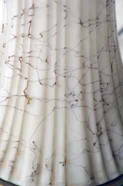 Mid Century White Milk Glass & Brass Table Lamps 12 Mid Century White Milk Glass & Brass Table Lamps -OGT Sale Store l199078 05