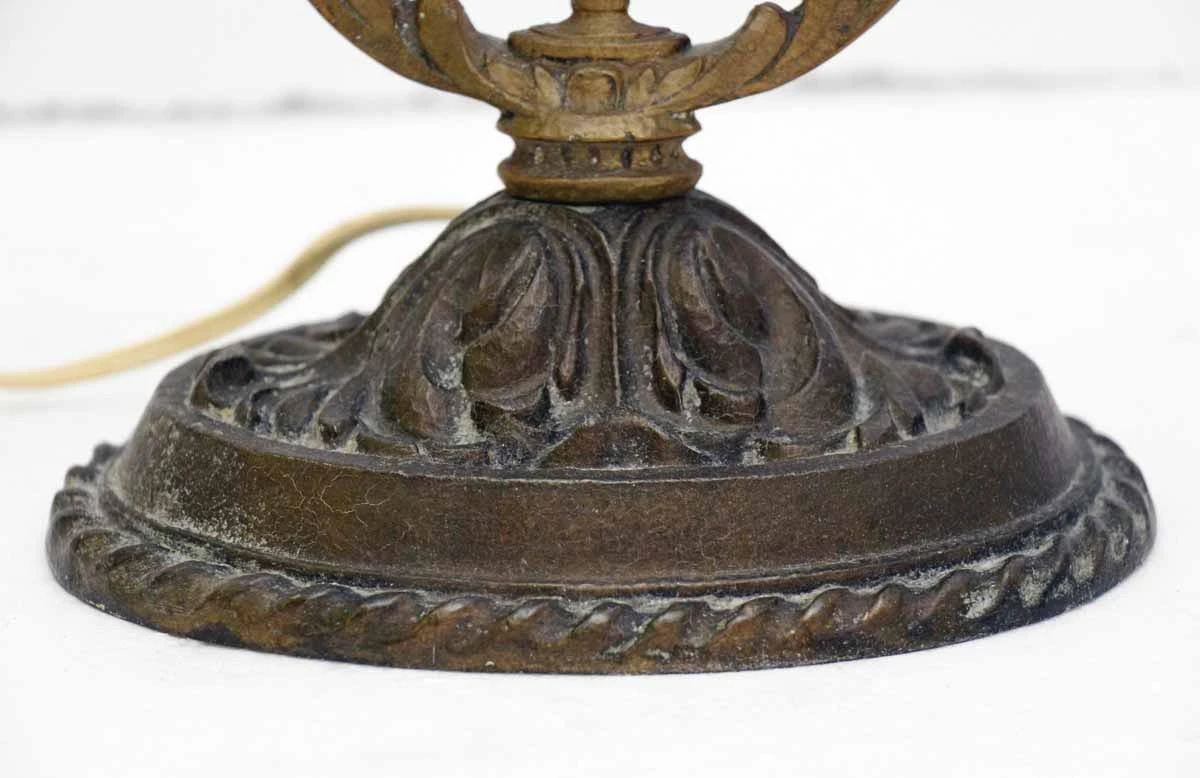 Pair Of Victorian Bronze Double Arm Table Lamps 12 Pair Of Victorian Bronze Double Arm Table Lamps - Image 10