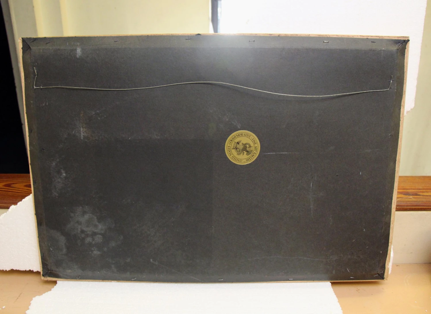 Vintage Framed Pastel Scenic Painting 27.75 X 19 11 Vintage Framed Pastel Scenic Painting 27.75 X 19 - Image 9