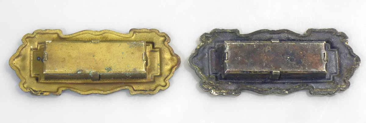 Antique Victorian Bronze Recessed Window Lift 6 Antique Victorian Bronze Recessed Window Lift - Image 4