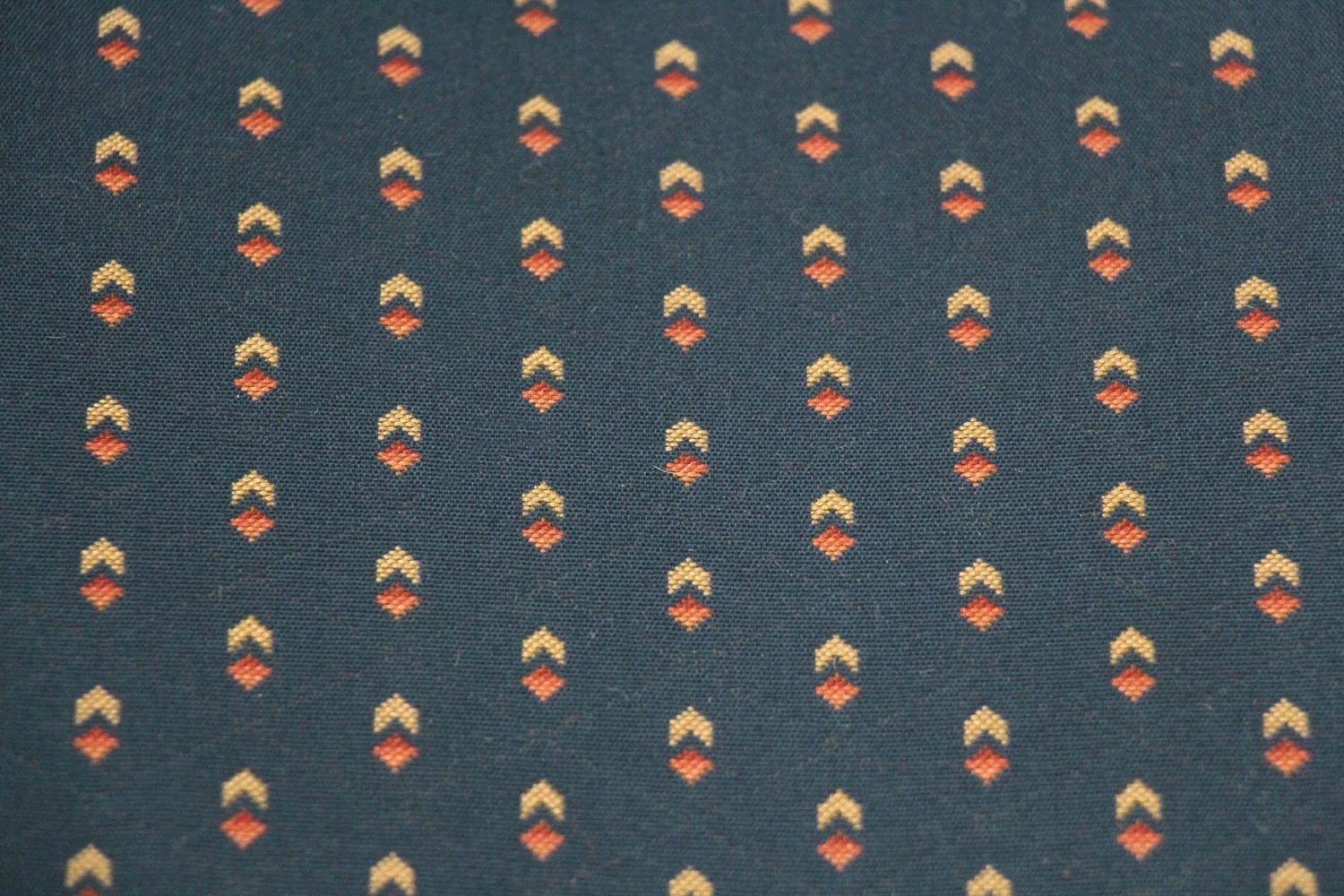 Vintage Medium Tone Wood Blue Upholstered Arm Chair 7 Vintage Medium Tone Wood Blue Upholstered Arm Chair - Image 5