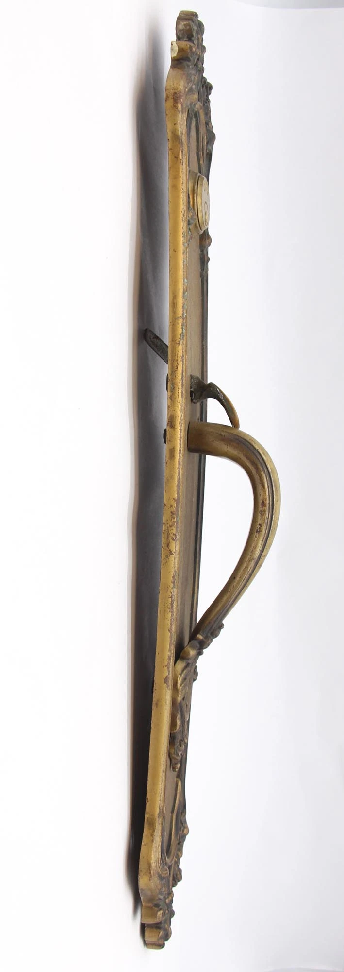 Pair Of Gothic 24 In. Cast Brass Reading Entry Door Pulls 8 Pair Of Gothic 24 In. Cast Brass Reading Entry Door Pulls - Image 6