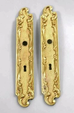 Art Nouveau Brass Door Lever Knob Set 11 Art Nouveau Brass Door Lever Knob Set -OGT Sale Store l203316 04