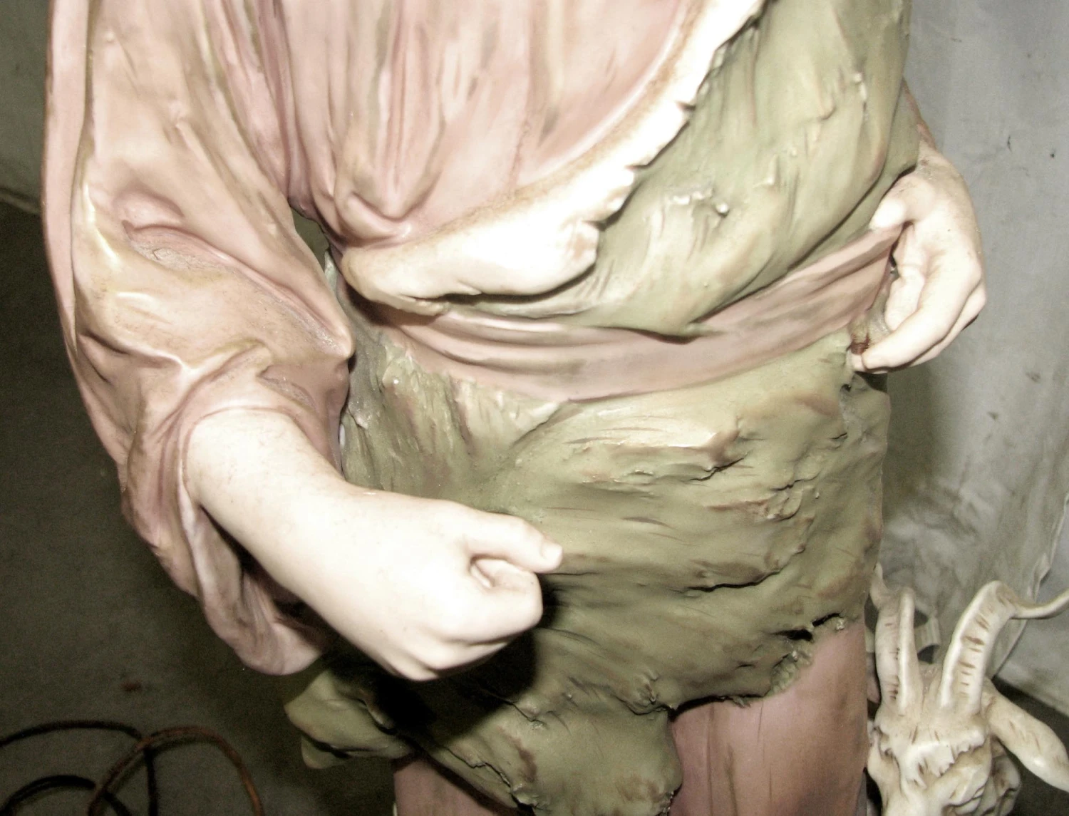 Vintage Shepherd Statue Table Lamp 8 Vintage Shepherd Statue Table Lamp - Image 6