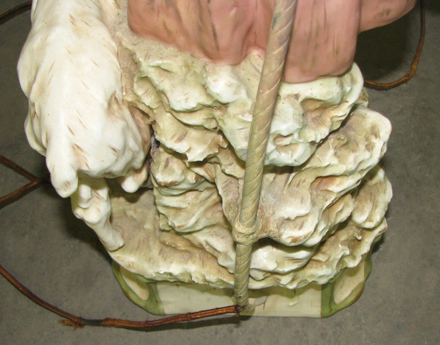 Vintage Shepherd Statue Table Lamp 14 Vintage Shepherd Statue Table Lamp - Image 12