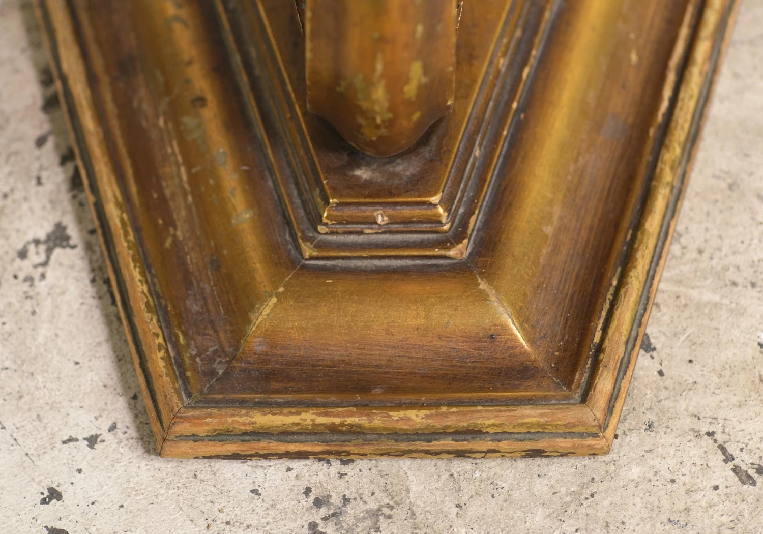 Pair Of Italian Mirror Topped Wood Side Tables 10 Pair Of Italian Mirror Topped Wood Side Tables - Image 8