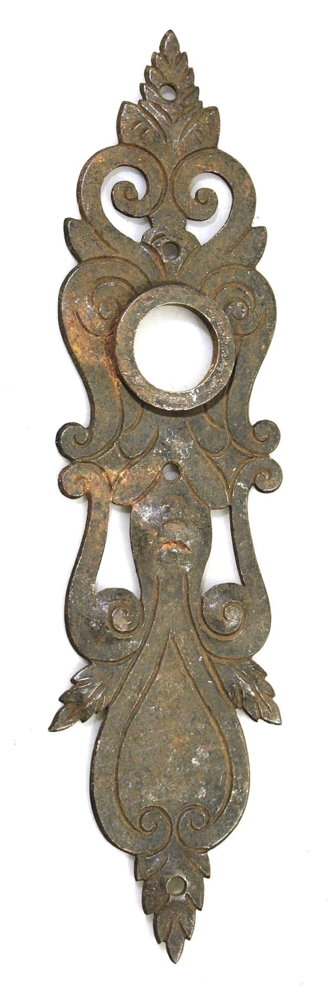 Victorian Wrought Iron Lever Door Knob Set 6 Victorian Wrought Iron Lever Door Knob Set - Image 4