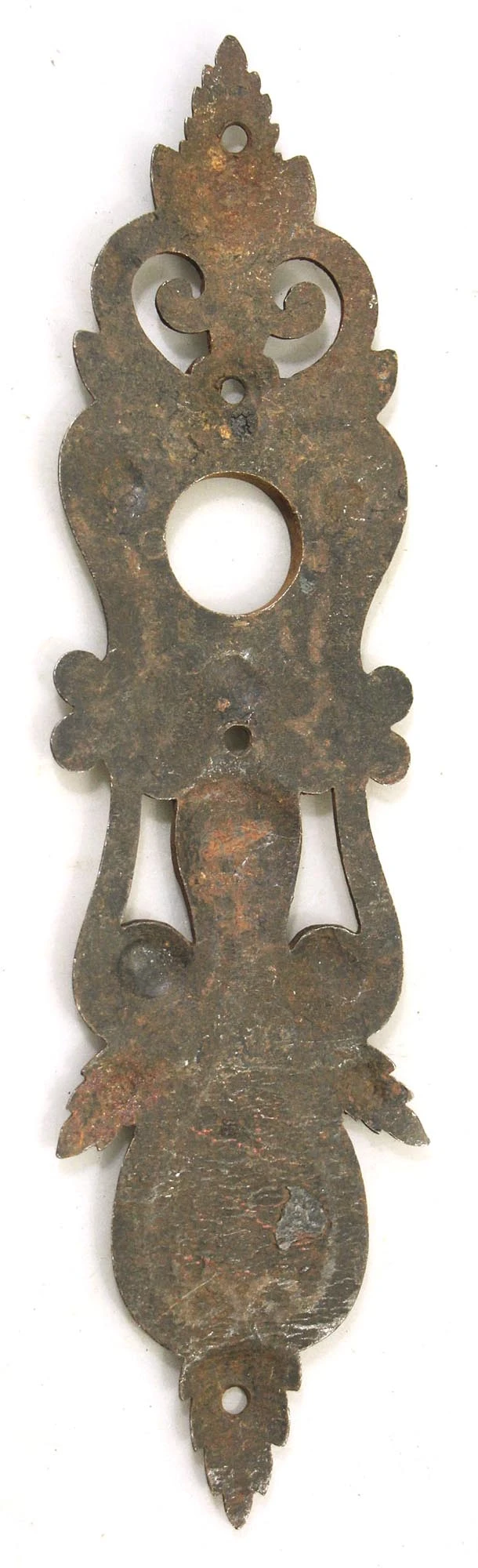 Victorian Wrought Iron Lever Door Knob Set 7 Victorian Wrought Iron Lever Door Knob Set - Image 5