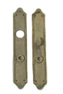 Antique French Brass Lever Entry Door Set 18 Antique French Brass Lever Entry Door Set -OGT Sale Store l204078 06