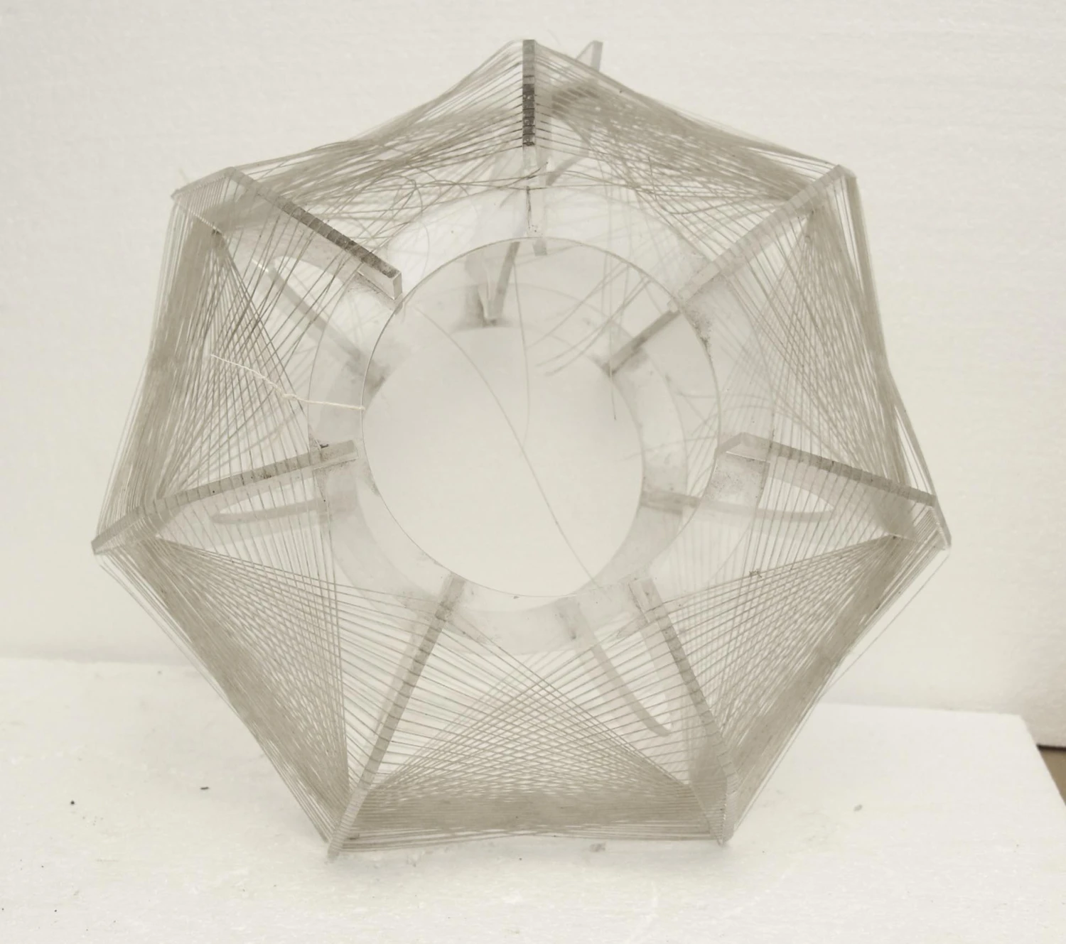 Modern Geometric Lucite Light Shade 6 Modern Geometric Lucite Light Shade - Image 4