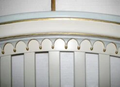 Vintage Arched White Queen Headboard Set 21 Vintage Arched White Queen Headboard Set -OGT Sale Store l205379 05