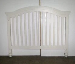 Vintage Arched White Queen Headboard Set 25 Vintage Arched White Queen Headboard Set -OGT Sale Store l205379 09