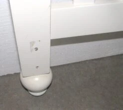 Vintage Arched White Queen Headboard Set 28 Vintage Arched White Queen Headboard Set -OGT Sale Store l205379 12