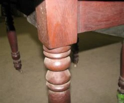 Antique Traditional Drop Leaf Table On Wheels 12 Antique Traditional Drop Leaf Table On Wheels -OGT Sale Store l205434 04