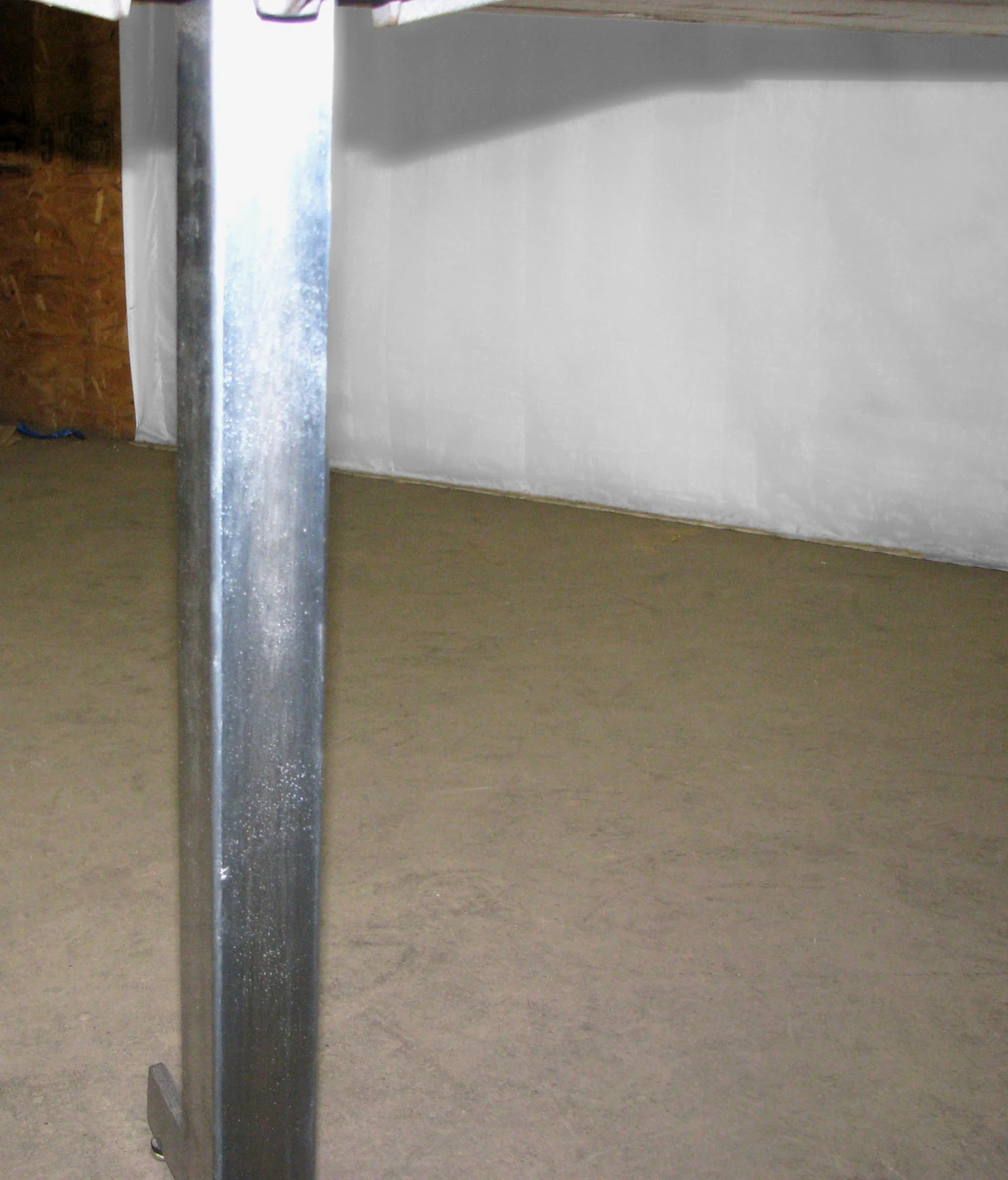 Maple Butcher Block Top Table With Modern Steel Legs 9 Maple Butcher Block Top Table With Modern Steel Legs - Image 7