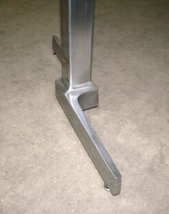 Maple Butcher Block Top Table With Modern Steel Legs 24 Maple Butcher Block Top Table With Modern Steel Legs -OGT Sale Store l205438 08