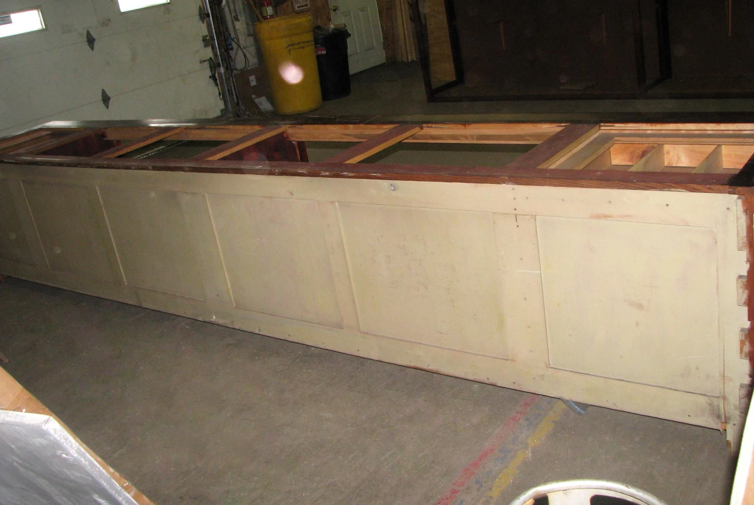 Reclaimed Vintage 14.5 Ft. X 8 Ft. Violin Mahogany Display Cabinet 10 Reclaimed Vintage 14.5 Ft. X 8 Ft. Violin Mahogany Display Cabinet - Image 8