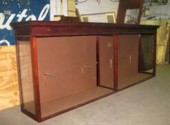 Reclaimed Vintage 14.5 Ft. X 8 Ft. Violin Mahogany Display Cabinet 31 Reclaimed Vintage 14.5 Ft. X 8 Ft. Violin Mahogany Display Cabinet -OGT Sale Store l205528 14