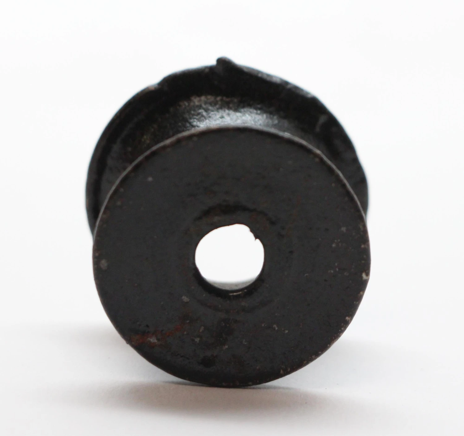 Unusual Concave Cast Iron 1 In. Drawer Cabinet Knob 6 Unusual Concave Cast Iron 1 In. Drawer Cabinet Knob - Image 4